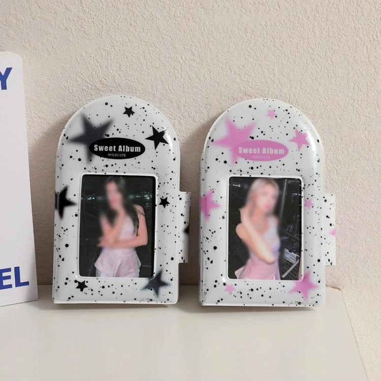 TBD06058090_B7.webp Hisocute Square Snap Album Girls 3 inch Postcards Album Holder Student Polaroid Collect Organizer - Image 8