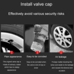 2 Sets Car Modification Aluminum Tire Valve Caps - Image 5