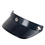 Motorcycle Helmet Brim Retro 3-Button Helmet Visor Sunshade Protection Half Helmet Hat Brim