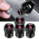 2 Sets Car Modification Aluminum Tire Valve Caps - Image 2