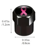 2 Sets Car Modification Aluminum Tire Valve Caps - Image 3