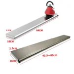 Stainless Steel Exhaust Vent Cover Gas Stove Cover Seasoning Rack Oil Splash Guard - Image 7