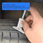 0-50mm Stainless Steel Tire Tread Depth Gauge - Image 5