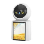 WiFi Two-Way Video Call Smart Panoramic Camera With 2.8-Inch Screen Supports Voice Wake-Up And One-Button Calling