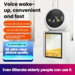 WiFi Two-Way Video Call Smart Panoramic Camera With 2.8-Inch Screen Supports Voice Wake-Up And One-Button Calling - Image 2