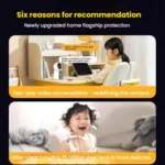 WiFi Two-Way Video Call Smart Panoramic Camera With 2.8-Inch Screen Supports Voice Wake-Up And One-Button Calling - Image 4