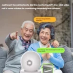 WiFi Two-Way Video Call Smart Panoramic Camera With 2.8-Inch Screen Supports Voice Wake-Up And One-Button Calling - Image 6