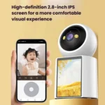 WiFi Two-Way Video Call Smart Panoramic Camera With 2.8-Inch Screen Supports Voice Wake-Up And One-Button Calling - Image 7