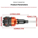 Motorcycle Modification Parts Universal Anti-Drop Rubber Sports Bike Scooter Frame Anti-Drop Bar - Image 4