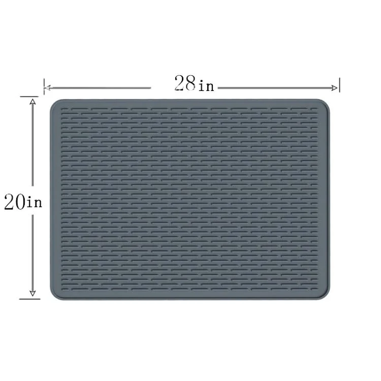 TBD06058192_B1.webp Large Silicone Stovetop Protective Mat Kitchen Countertop Dish Drainage Stain Prevention Pad - Image 2