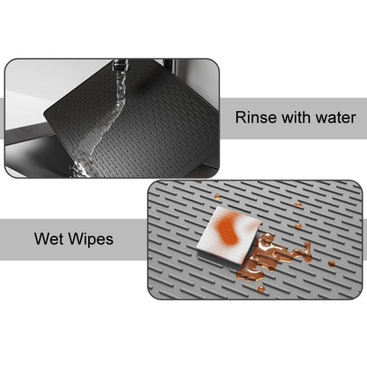 TBD06058192_B2.webp Large Silicone Stovetop Protective Mat Kitchen Countertop Dish Drainage Stain Prevention Pad - Image 3