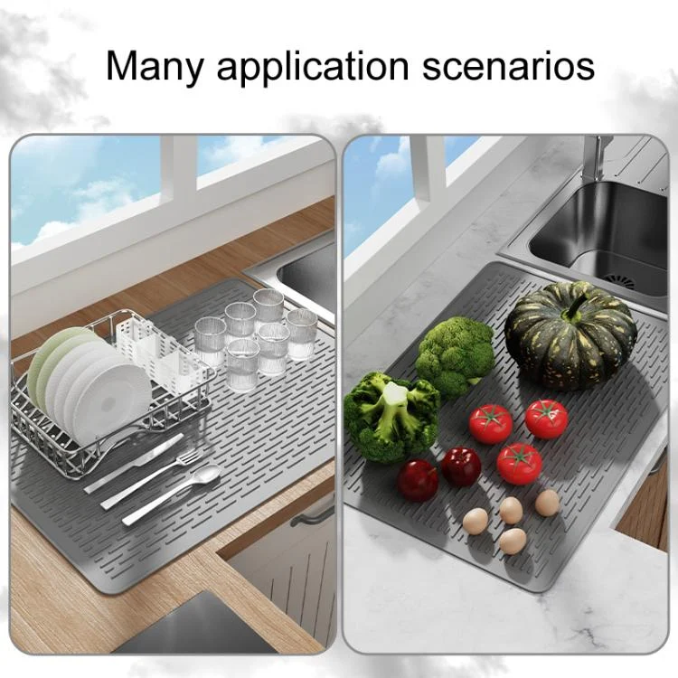 TBD06058192_B3.webp Large Silicone Stovetop Protective Mat Kitchen Countertop Dish Drainage Stain Prevention Pad - Image 4