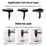 Hair Dryer Diffuser Hair Salon Styling Hair Dryer Cover Curler Large Wind Hood - Image 5