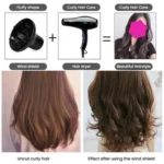 Hair Dryer Diffuser Hair Salon Styling Hair Dryer Cover Curler Large Wind Hood - Image 6