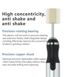 MaAnt D2 Rechargeable Speed Regulating Electric Grinding Pen Small Sanding Machine With 7 Sanding Heads - Image 11