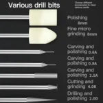 MaAnt D2 Rechargeable Speed Regulating Electric Grinding Pen Small Sanding Machine With 7 Sanding Heads - Image 4