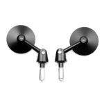 2pcs /Set Motorcycle Rearview Mirror Modified Retro Folding Round E-Bike Universal Reversing Mirror Reflector - Image 3