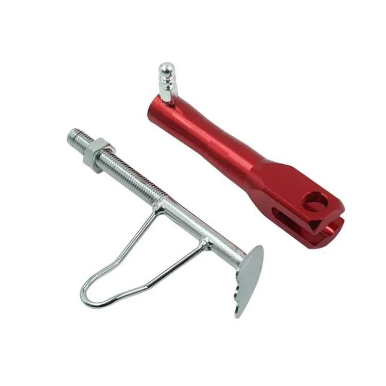 Motorcycle E-Bike Foot Support Retrofit Accessory Retractable Side Stand