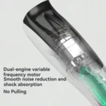 Hair-absorbing Hair Clipper Rechargeable Low Noise Hair Trimmer for Babies, Adults and Pets - Image 4