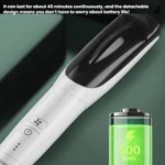 Hair-absorbing Hair Clipper Rechargeable Low Noise Hair Trimmer for Babies, Adults and Pets - Image 8