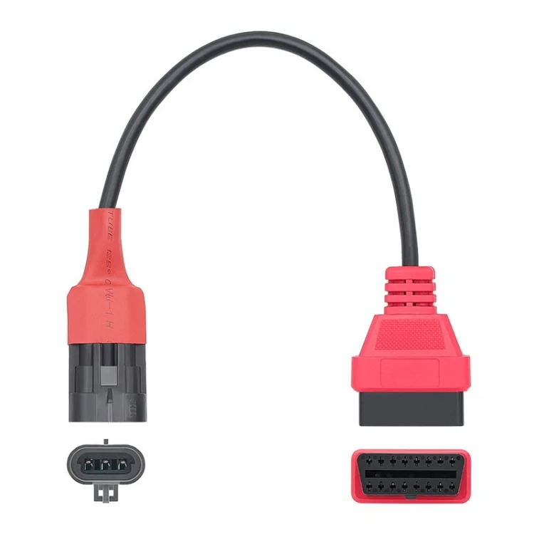 TBD06058311_1.webp For SYM SANYANG Motorcycle OBD Cable 3Pin To OBD2 16Pin Diagnostic Adapter Scanner Extension Cable - Image 2