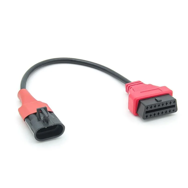 TBD06058311_2.webp For SYM SANYANG Motorcycle OBD Cable 3Pin To OBD2 16Pin Diagnostic Adapter Scanner Extension Cable - Image 3