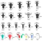 Car Retainer Clips Fasteners Remover Kit Automotive Clips Set - Image 4