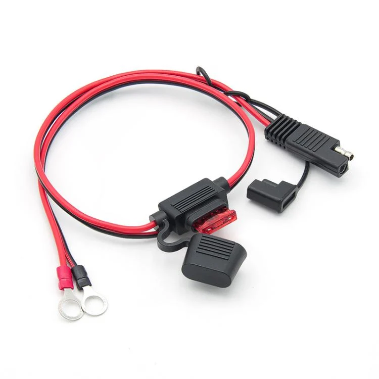 TBD06058327_B3.webp O-Terminal to SAE Power Cable With Fuse Battery Charger Extension Adapter Wire - Image 4