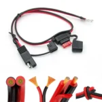 O-Terminal to SAE Power Cable With Fuse Battery Charger Extension Adapter Wire - Image 6