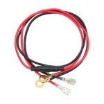 10A 60cm Plug-In Spring O-Type Terminal Power Cable Car Charger Modification Wiring Harness