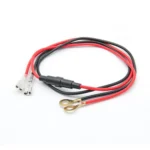 10A 60cm Plug-In Spring O-Type Terminal Power Cable Car Charger Modification Wiring Harness - Image 2