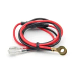 10A 60cm Plug-In Spring O-Type Terminal Power Cable Car Charger Modification Wiring Harness - Image 4