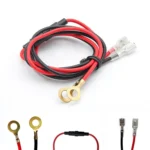 10A 60cm Plug-In Spring O-Type Terminal Power Cable Car Charger Modification Wiring Harness - Image 5