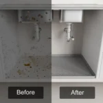 Kitchen Under Sink Waterproof Anti-Slip Anti-Grease Heat Insulation Drainage Mats - Image 6