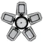 Five Leaf Foldable Transformable LED Plant Light Greenhouse Nursery Red and Blue Plant Fill Lights