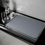 Multifunctional Silicone Stovetop Thermal Protection Mat Under Sink Drainage Pad - Image 2