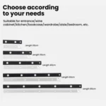 Rechargeable Motion Sensor Light Bar Cabinet Wardrobe Lamp With Remote Control - Image 11