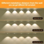 Rechargeable Motion Sensor Light Bar Cabinet Wardrobe Lamp With Remote Control - Image 5