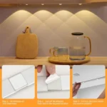 Rechargeable Motion Sensor Light Bar Cabinet Wardrobe Lamp With Remote Control - Image 9