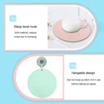 Food Grade Silicone Round Heat Insulation Mat Kitchen Anti-Scald And Anti-Slip Placemat - Image 5