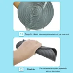 Food Grade Silicone Round Heat Insulation Mat Kitchen Anti-Scald And Anti-Slip Placemat - Image 6