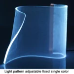 LED Light Guide Acrylic Ambient Desk Lamp Gaming Room Bedroom USB Pickups Rhythmic RGB Novelty Lamps - Image 5