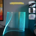 LED Light Guide Acrylic Ambient Desk Lamp Gaming Room Bedroom USB Pickups Rhythmic RGB Novelty Lamps - Image 6