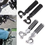 For Harley Motorcycle Modification Collapsible Footpegs Foot Guard Spike Mounted Pedals - Image 5