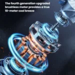 Car Brushless Motor Rear Headrest USB Double Head Fan - Image 7