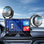 Car Three-way Folding Screen Corner Fan - Image 8