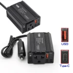 150W PD20W QC3.0 Fast Charging Car Inverter Car Cigarette Lighter Power Supply Adapter - Image 5