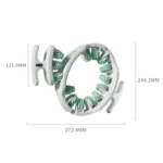 KEDU Leg Roller Massager Slimming Leg Roller Inner Thigh Calf Muscle Relaxation Trainer Manual Massager - Image 3