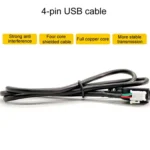 Palminfo Android Navigation Cable 7-Heads Audio Cable 16 Pin Power Cord GPS Antenna 4 Pin 6 Pin USB Cable Rear View Line - Image 5