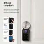 Smart Bluetooth Key Box Supports Fingerprint/APP/Password/IC Card Unlocking - Image 4
